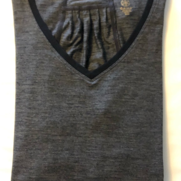 Gaiam, Charcoal Grey, size Medium Sleeveless T-shirt - Picture 4 of 8